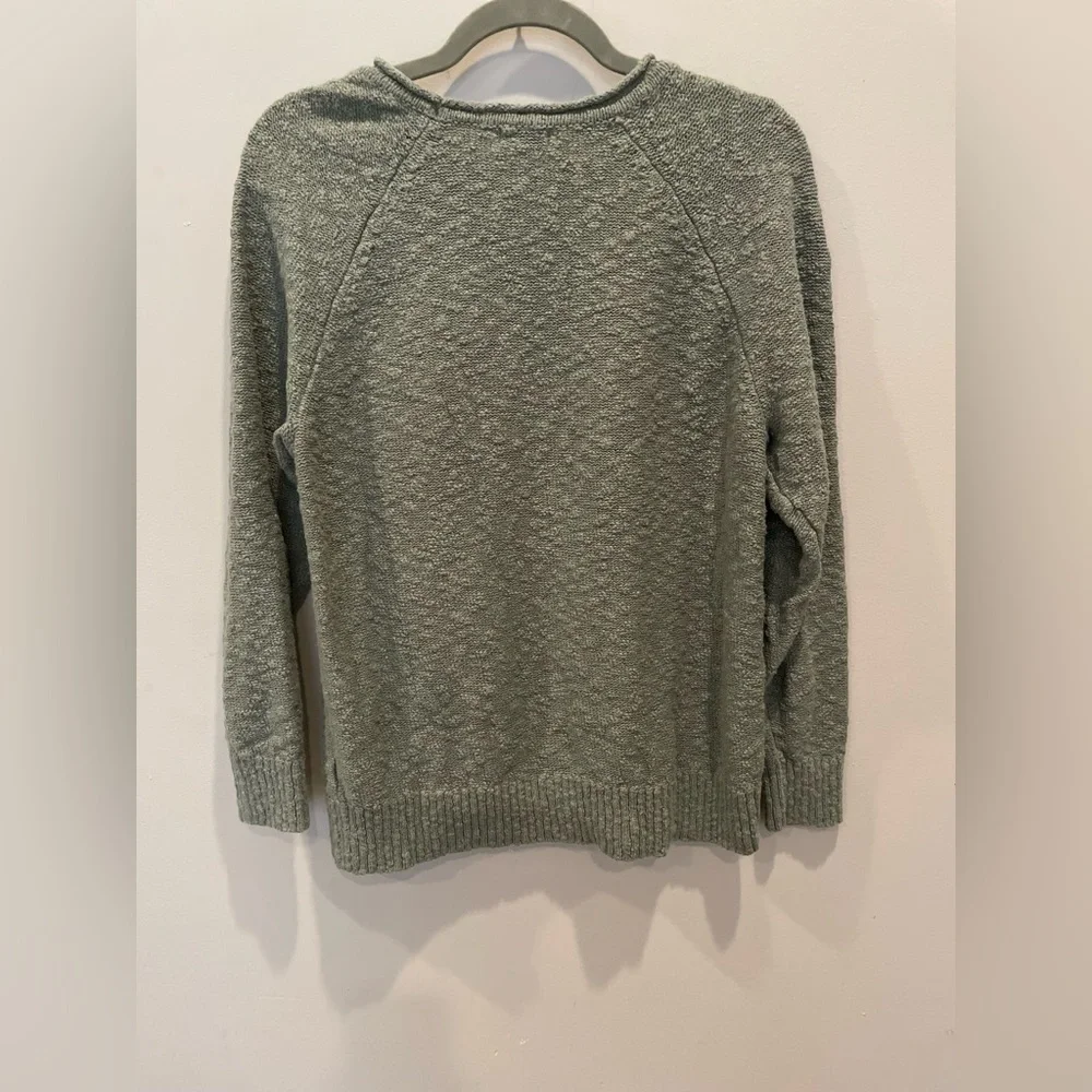 L. L. Bean Women's Midweight Cotton Slub Rollneck Pullover - Picture 5 of 6